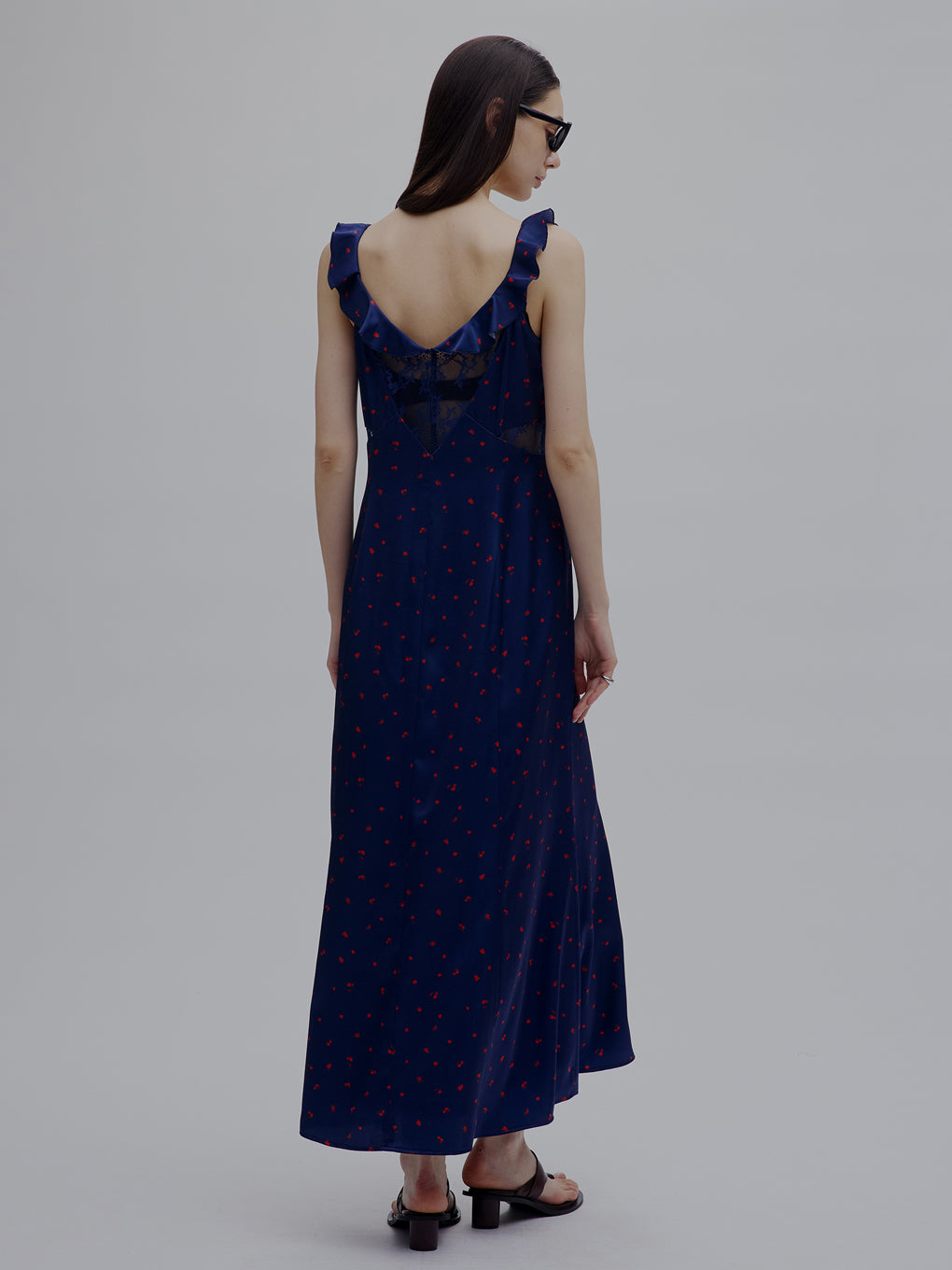 MEDI FRUIT DOT CAMISOLE DRESS