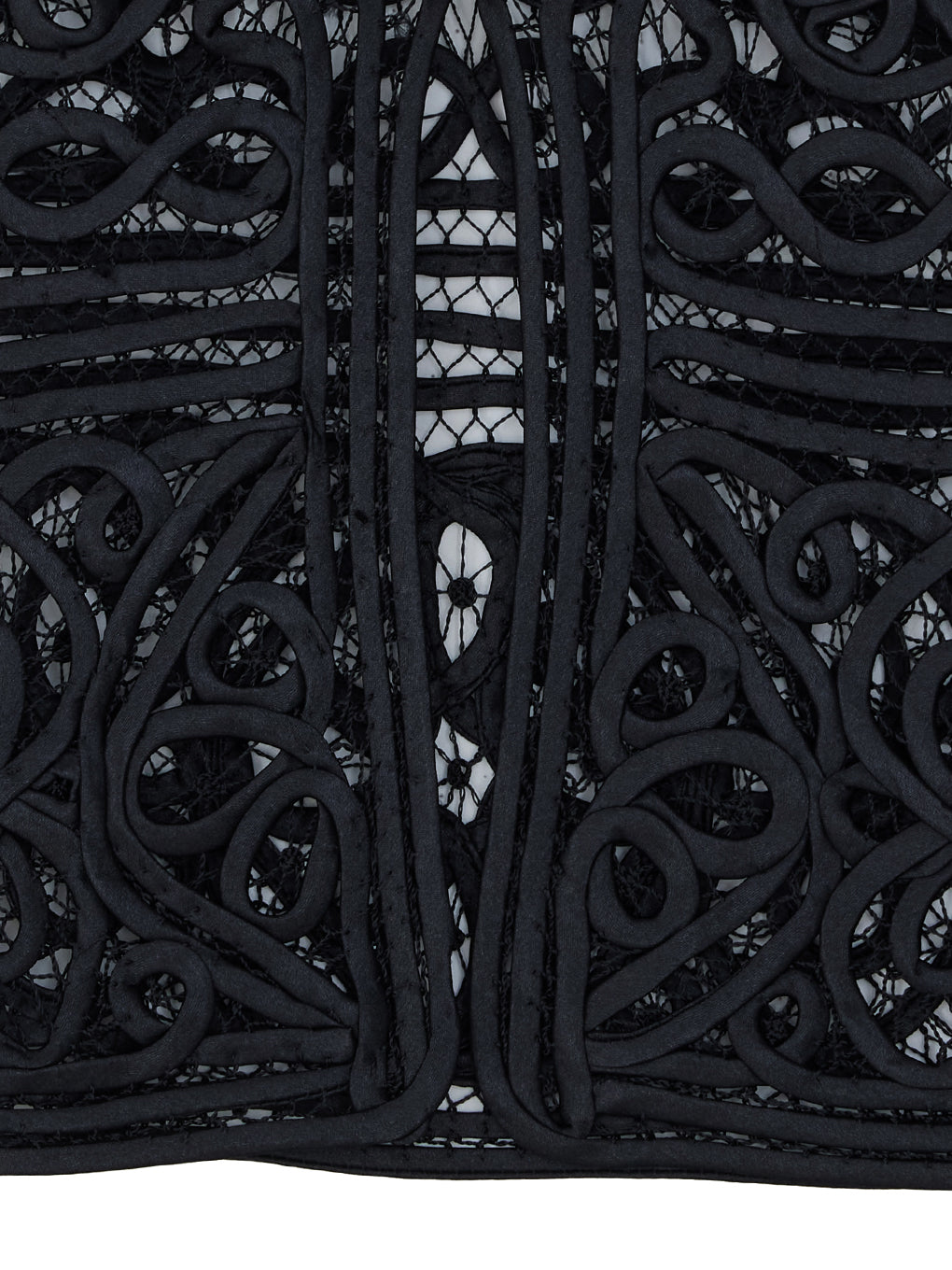 2WAY SATIN BATTEN LACE VEST