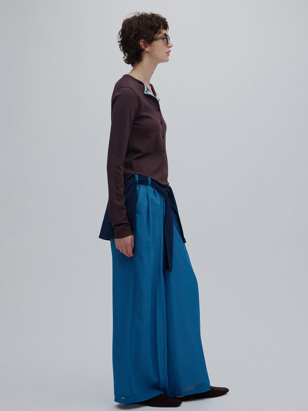 LOW BASIC COMPACT KNIT CARDIGAN