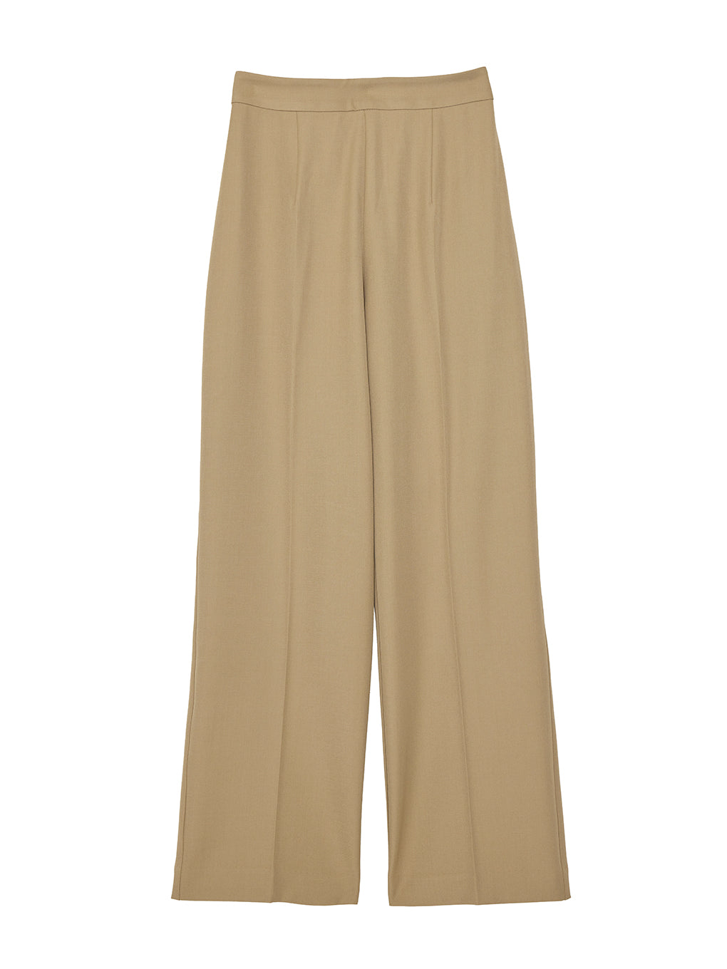 HALF SHEER LAYERED PANTS