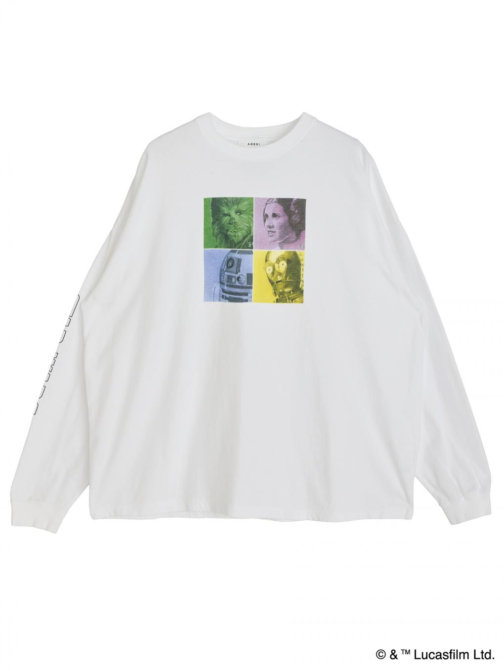 STAR WARS / WHITE LS TEE