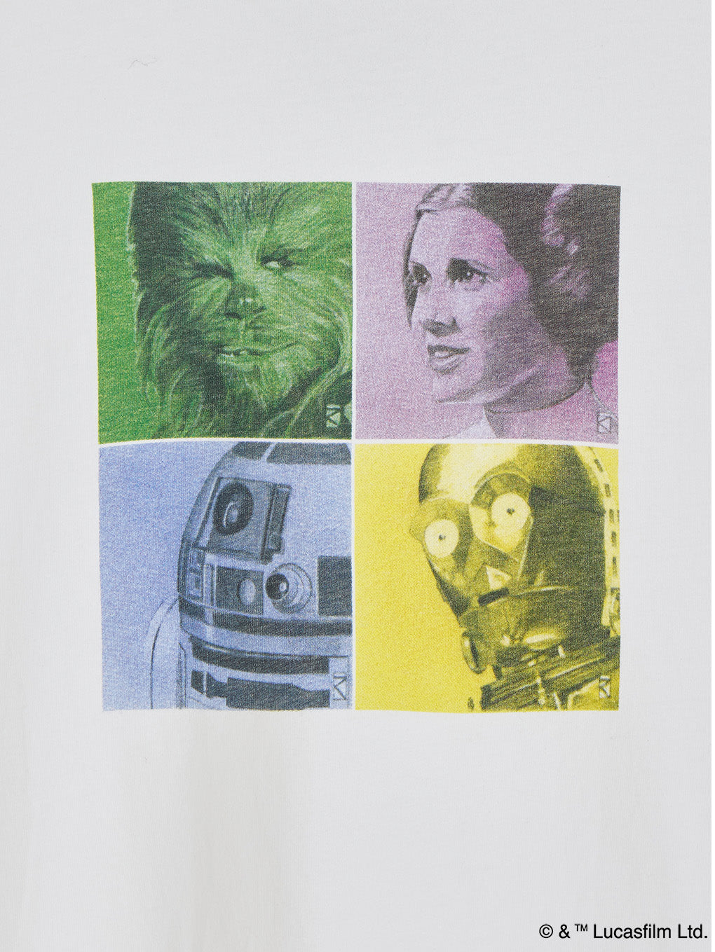 STAR WARS / WHITE LS TEE