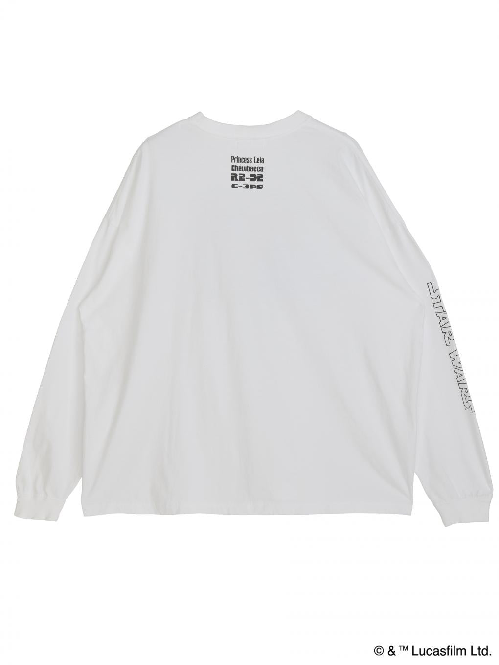 STAR WARS / WHITE LS TEE