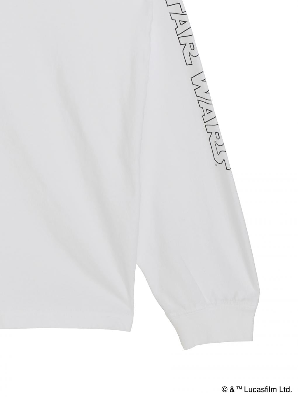 STAR WARS / WHITE LS TEE