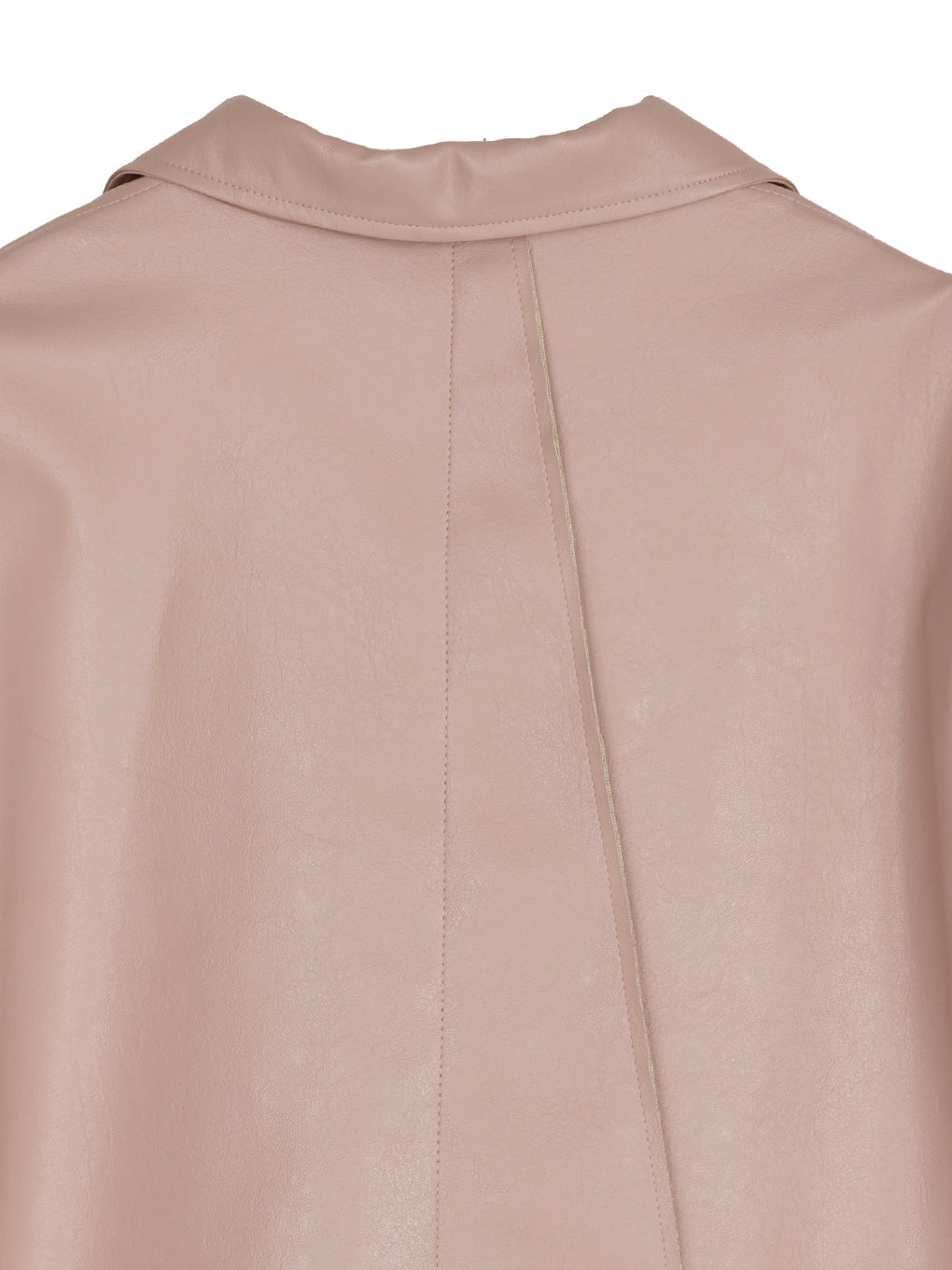 LUSTER FAKE LEATHER JACKET