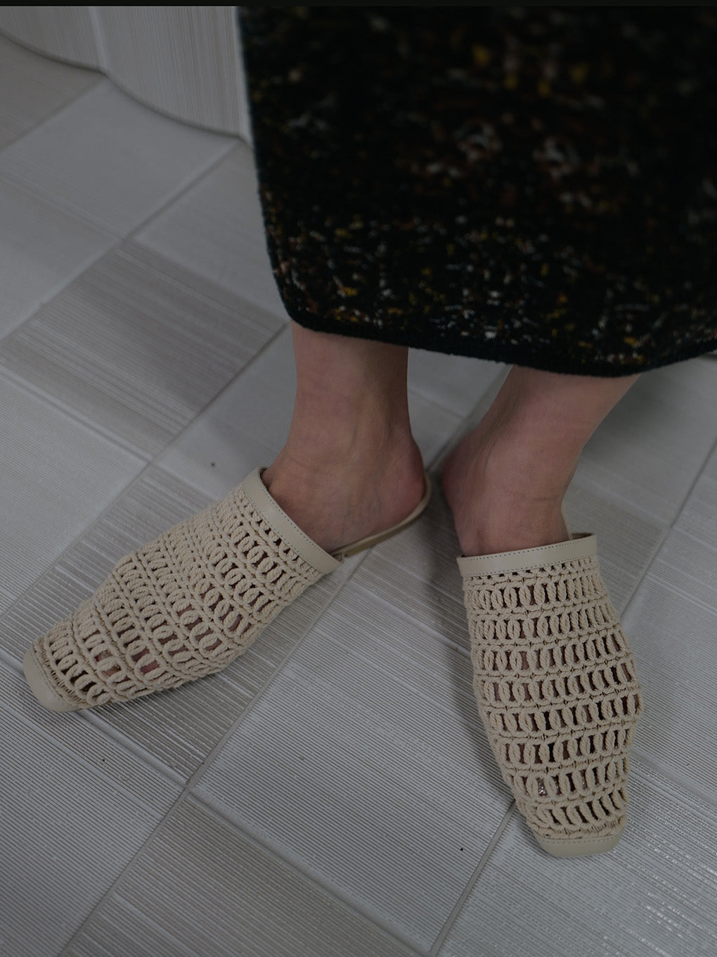 MESH FLAT SANDAL