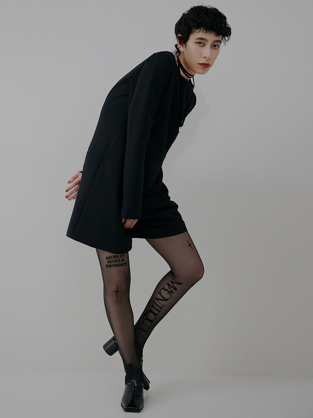 Tabio×Ameri MAGNITIQUE TATOO TIGHTS