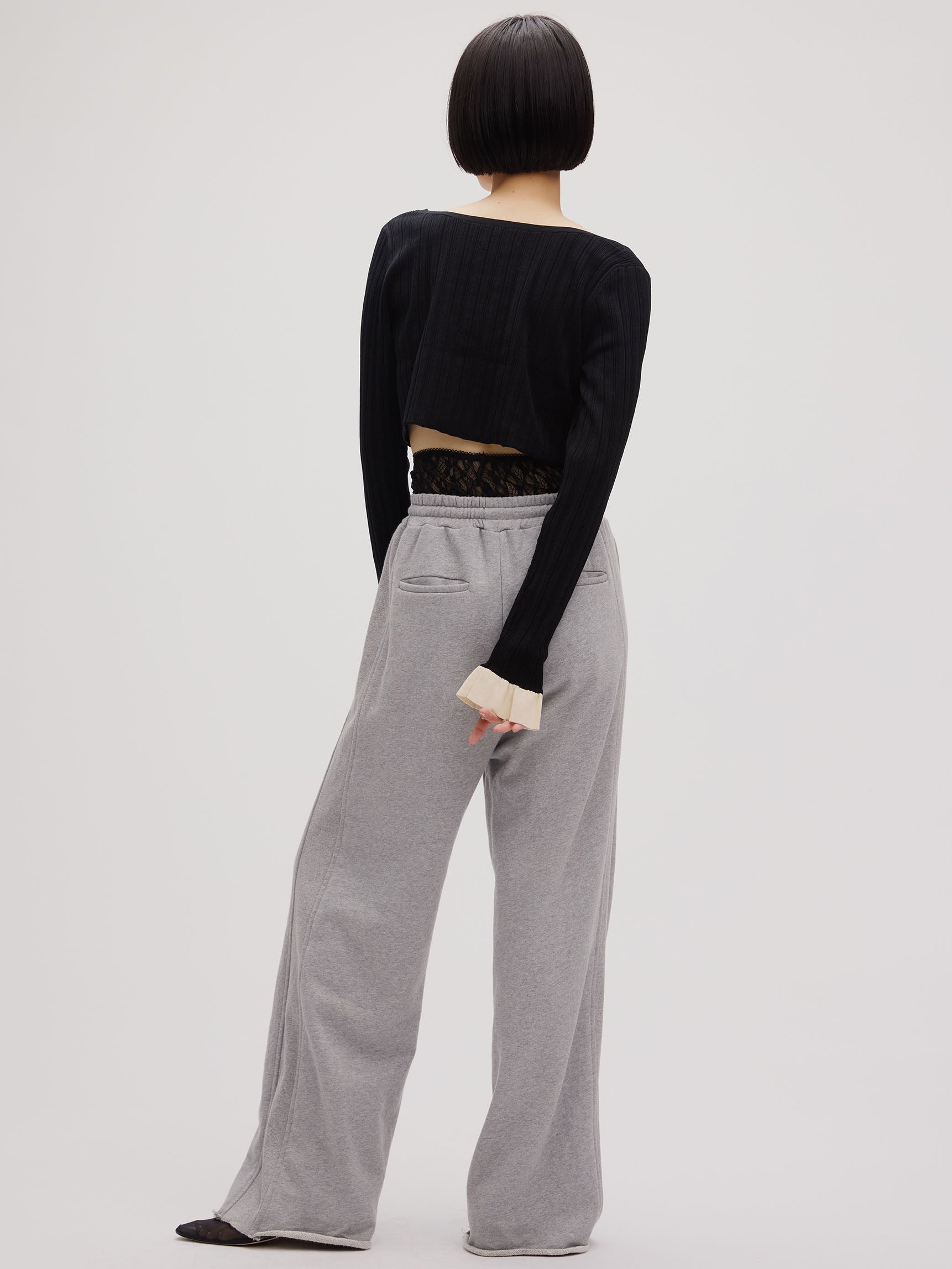 MEDI PURIPURI SHORT KNIT CARDIGAN