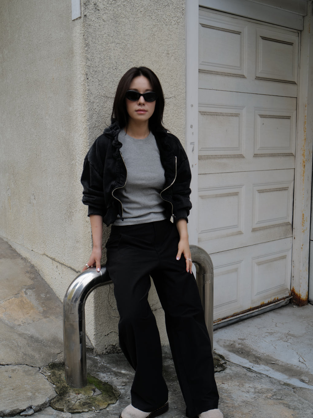 OYSTER SILHOUETTE HOODIE