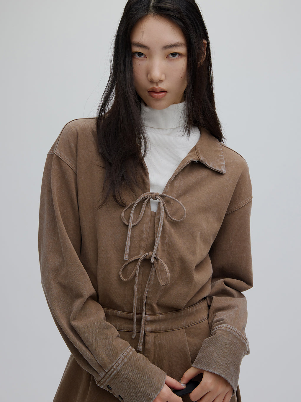 2WAY RIBBON CUT ROMPERS