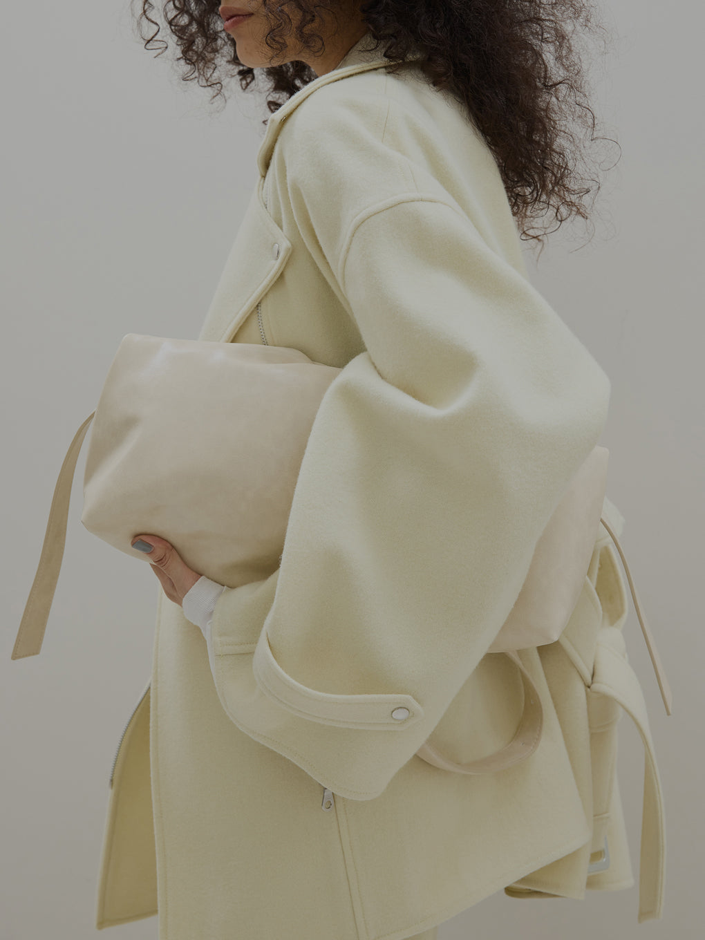 WOOL RIDERS COAT