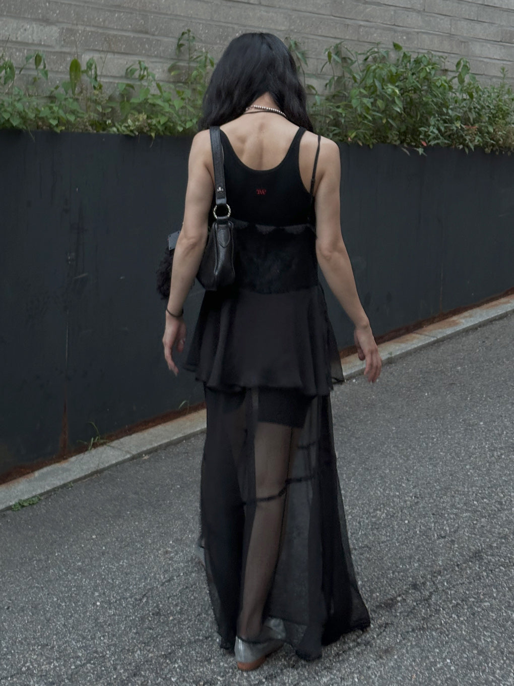 AIRY SHEER LACE CAMISOLE