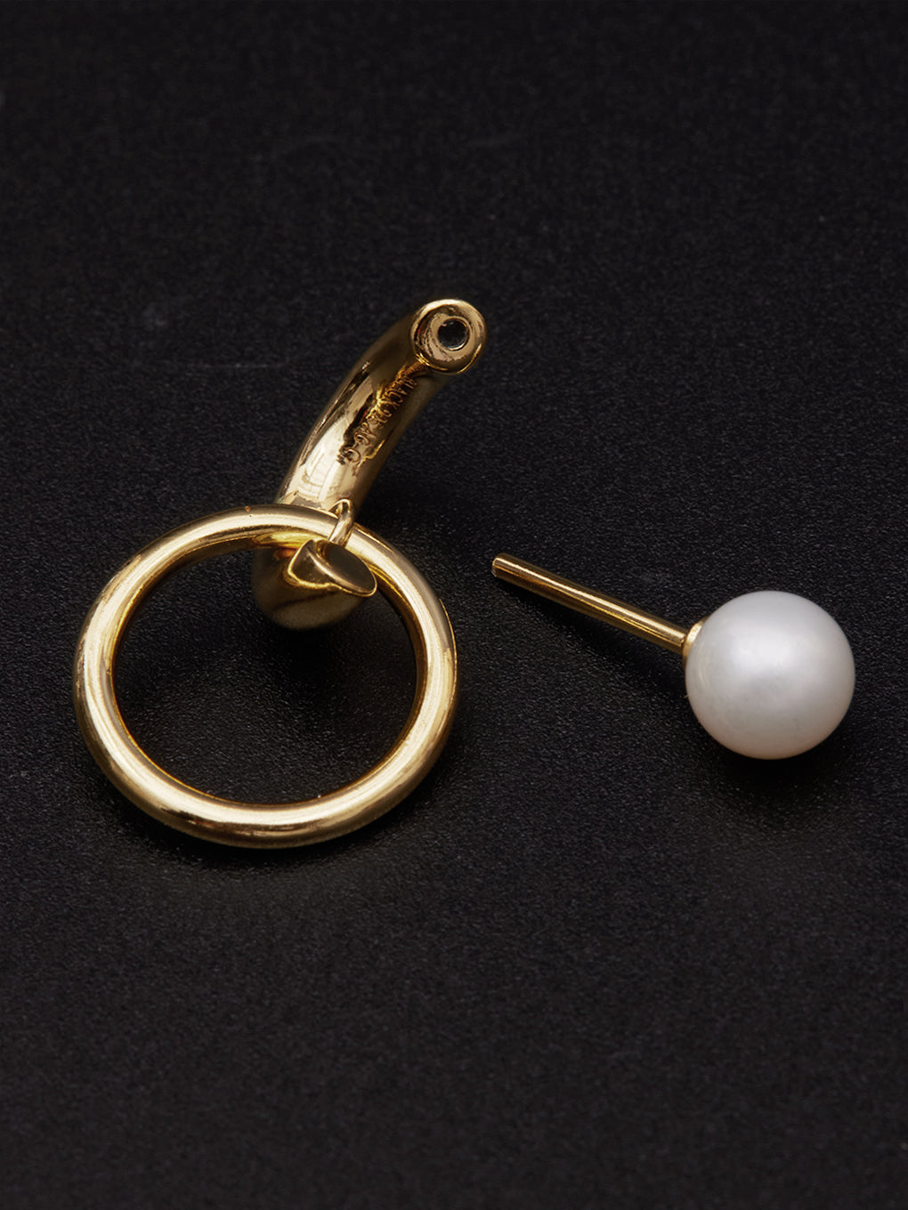 MARIA BLACK Elvira Pearl Earring Gold HP