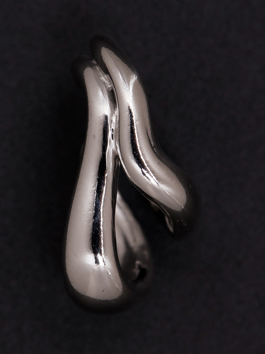 MARIA BLACK River Earcuff Silver HP