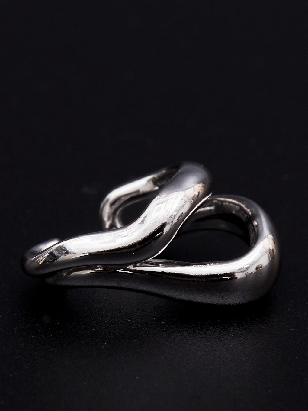 MARIA BLACK River Earcuff Silver HP