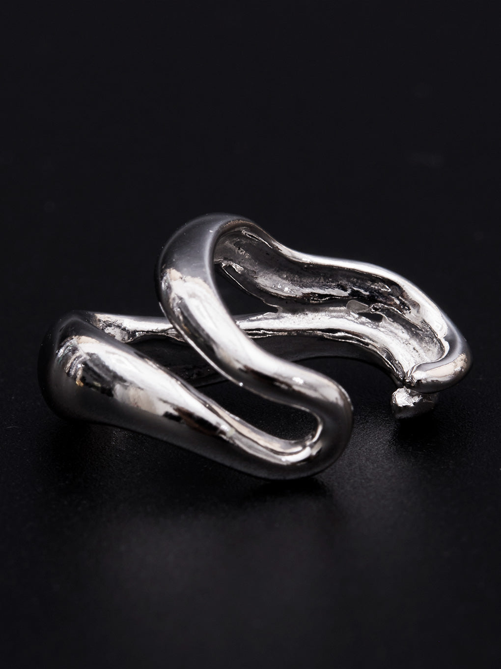 MARIA BLACK River Earcuff Silver HP