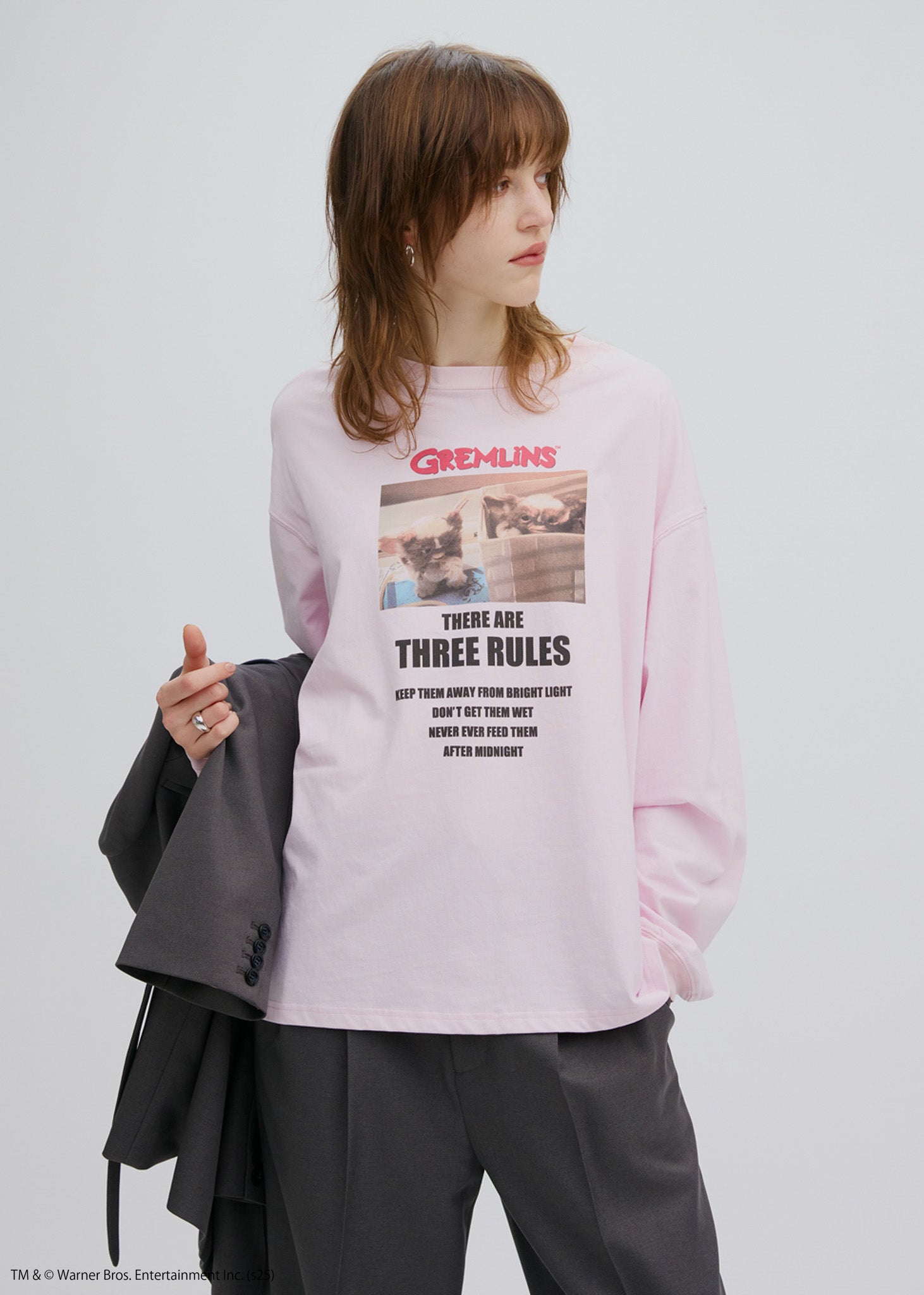 GREMLINS PHOTO PRINT LONG SLEEVE TOP