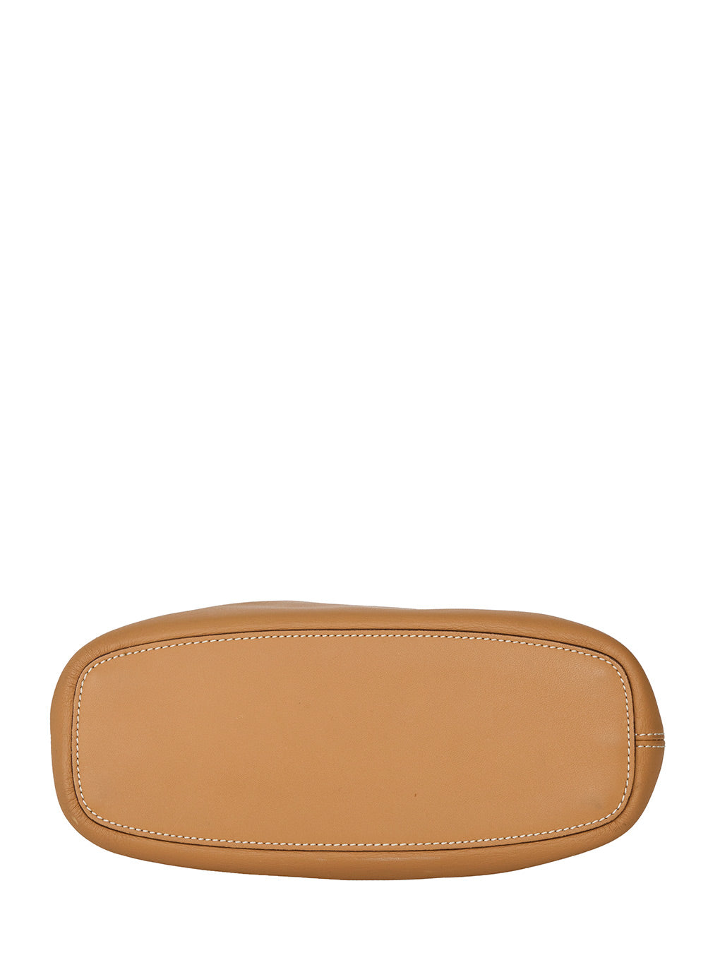 LOEWEナッパレザーフラットショルダーバッグ