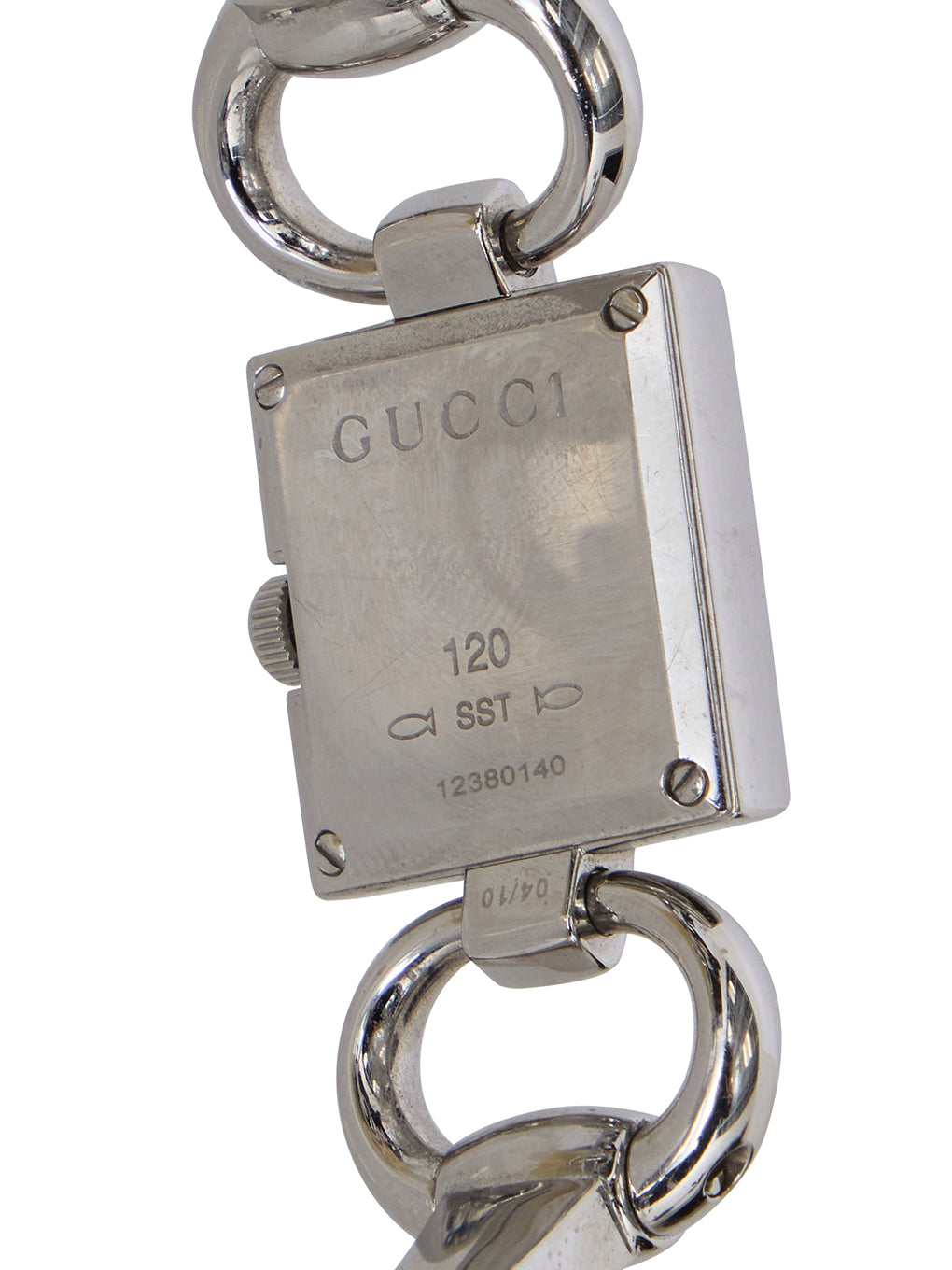 GUCCI スクエアフレームウォッチ