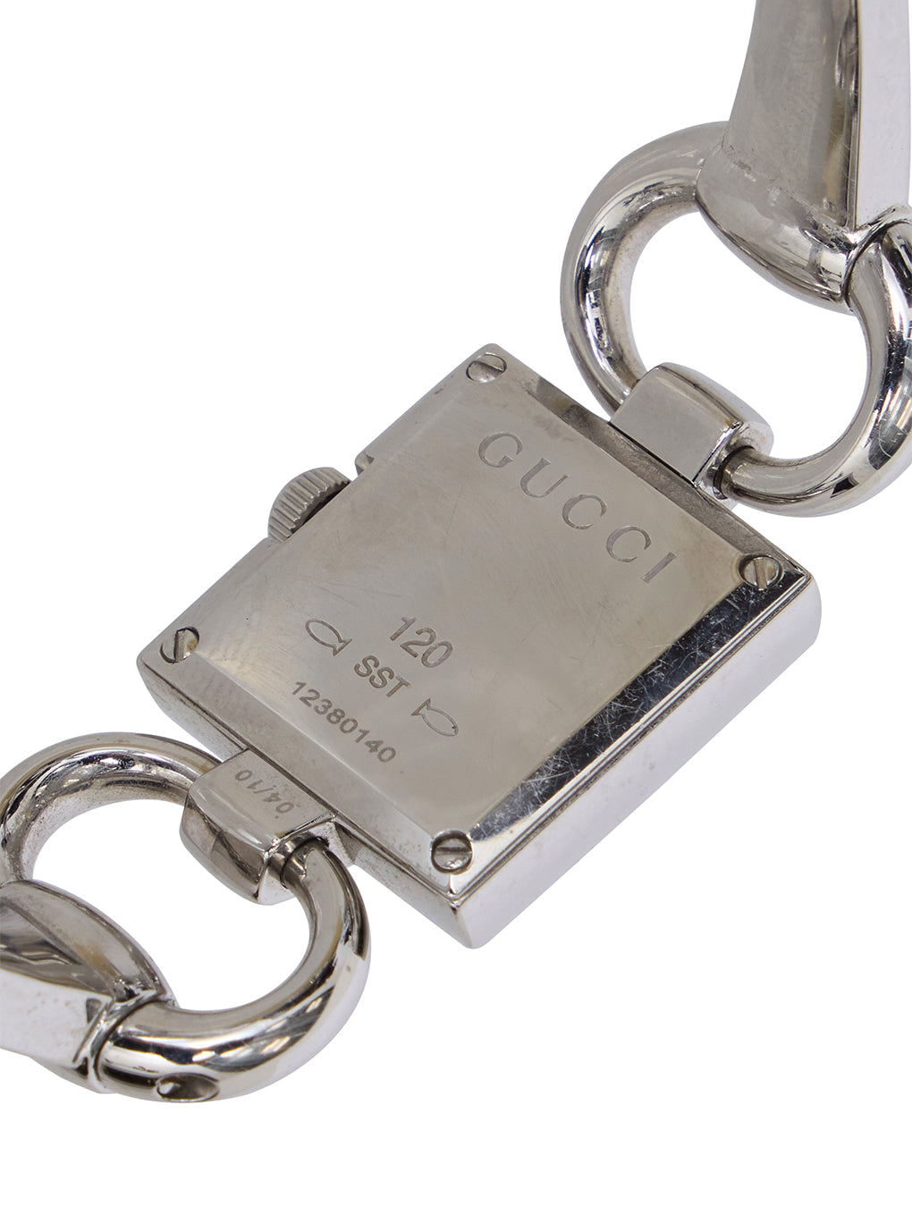 GUCCI スクエアフレームウォッチ