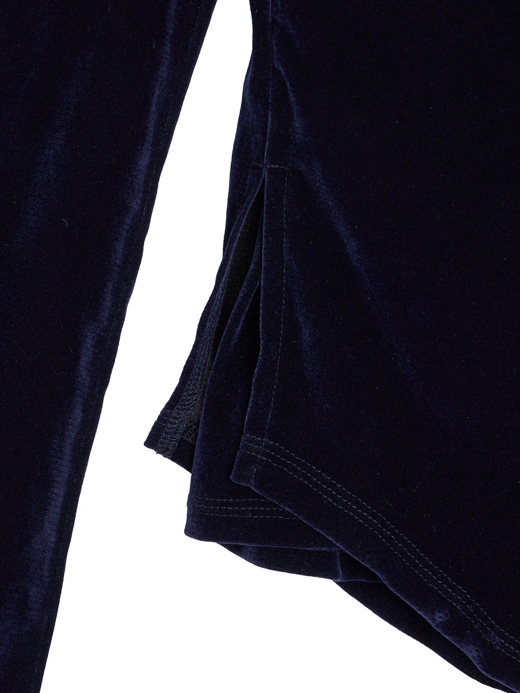 CROSS LAYERED FLOCKY TULLE TOP