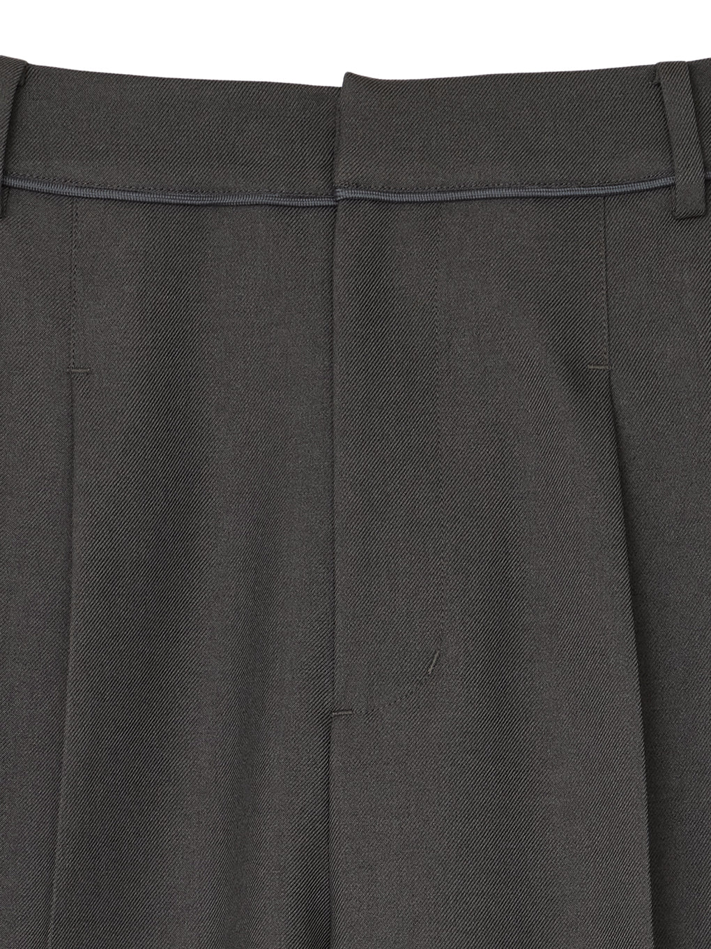 UND CORD DETAIL STRAIGHT PANTS