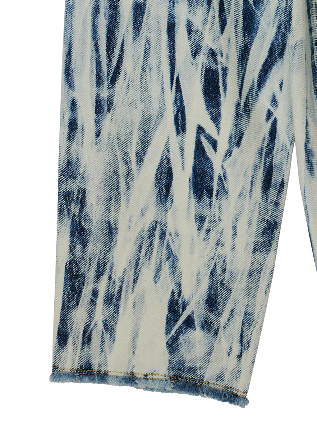 HAND BLEACH LOOSE DENIM