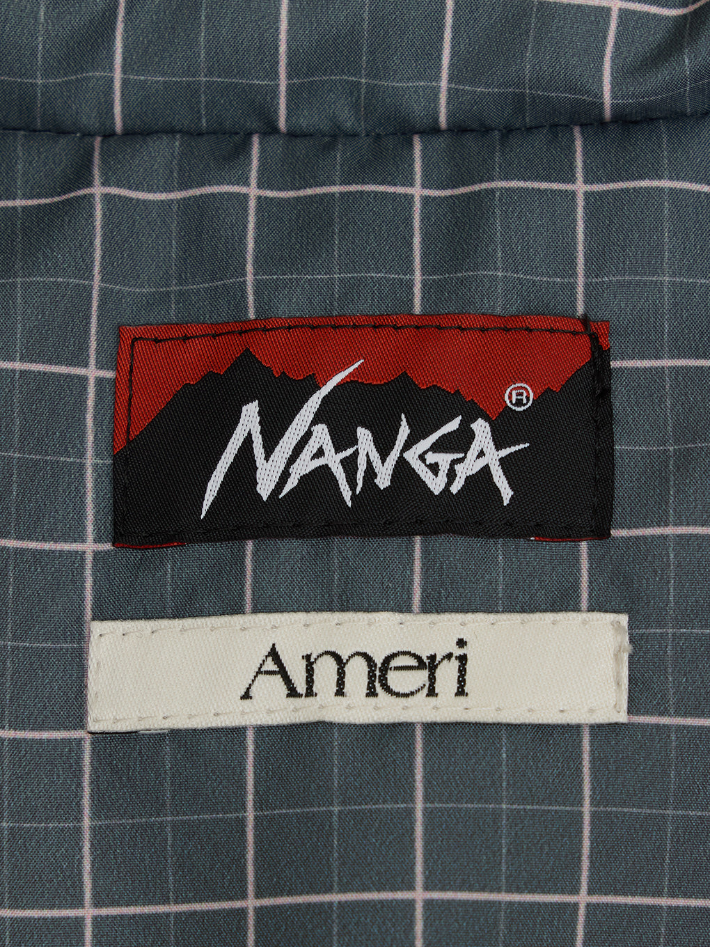 NANGA × Ameri 2WAY WAVE CHECK DOWN COAT