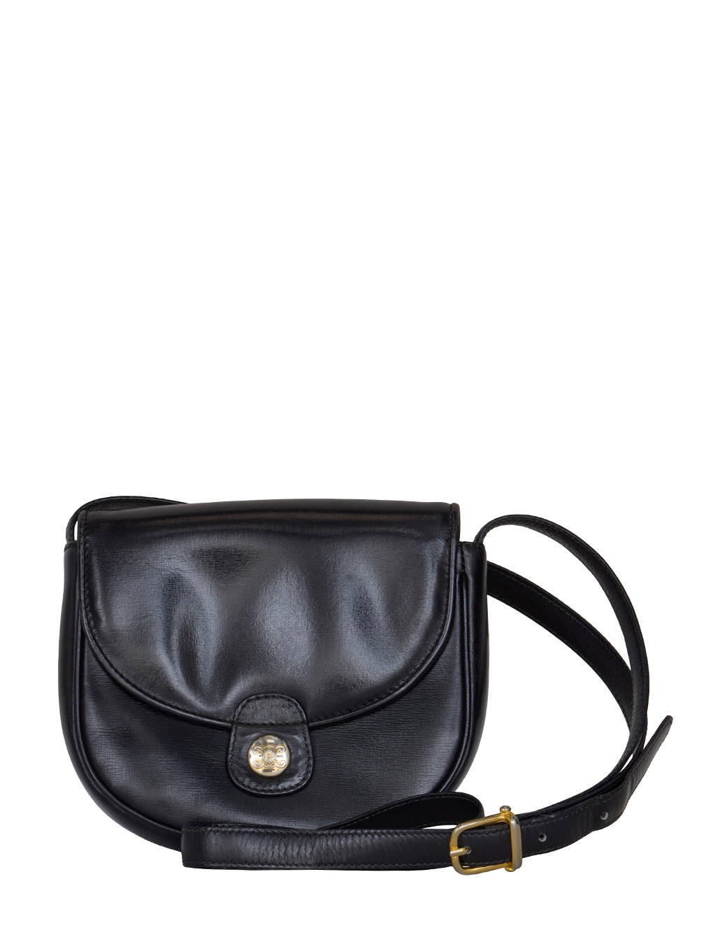 CELINE ブラゾン金具ショルダーバッグ