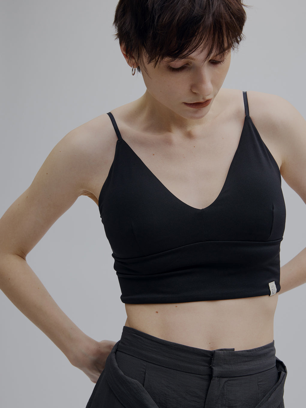 Mizuno × Ameri CROPPED CAMISOLE TOPS