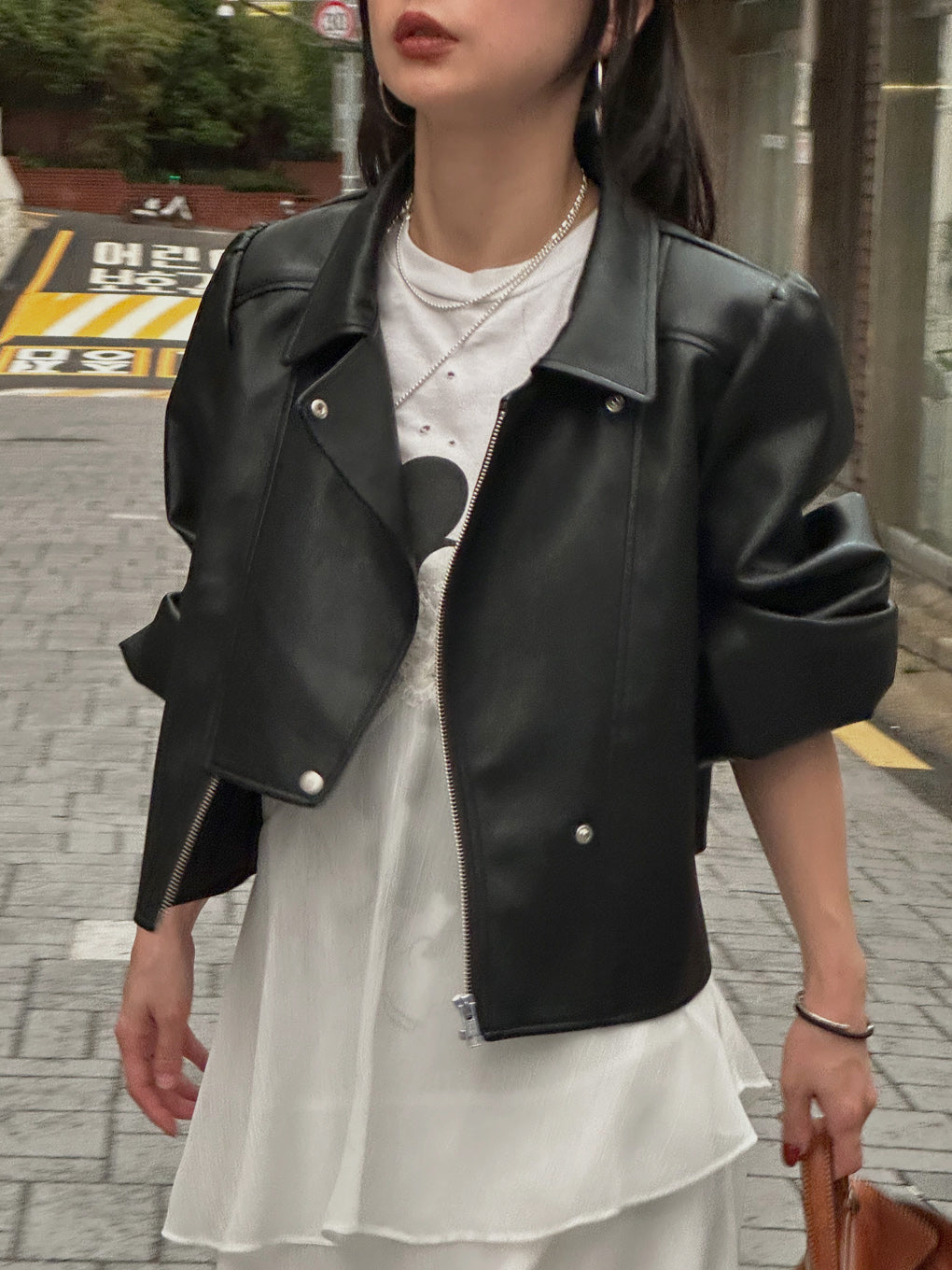 LADY GATHER RIDERS JACKET