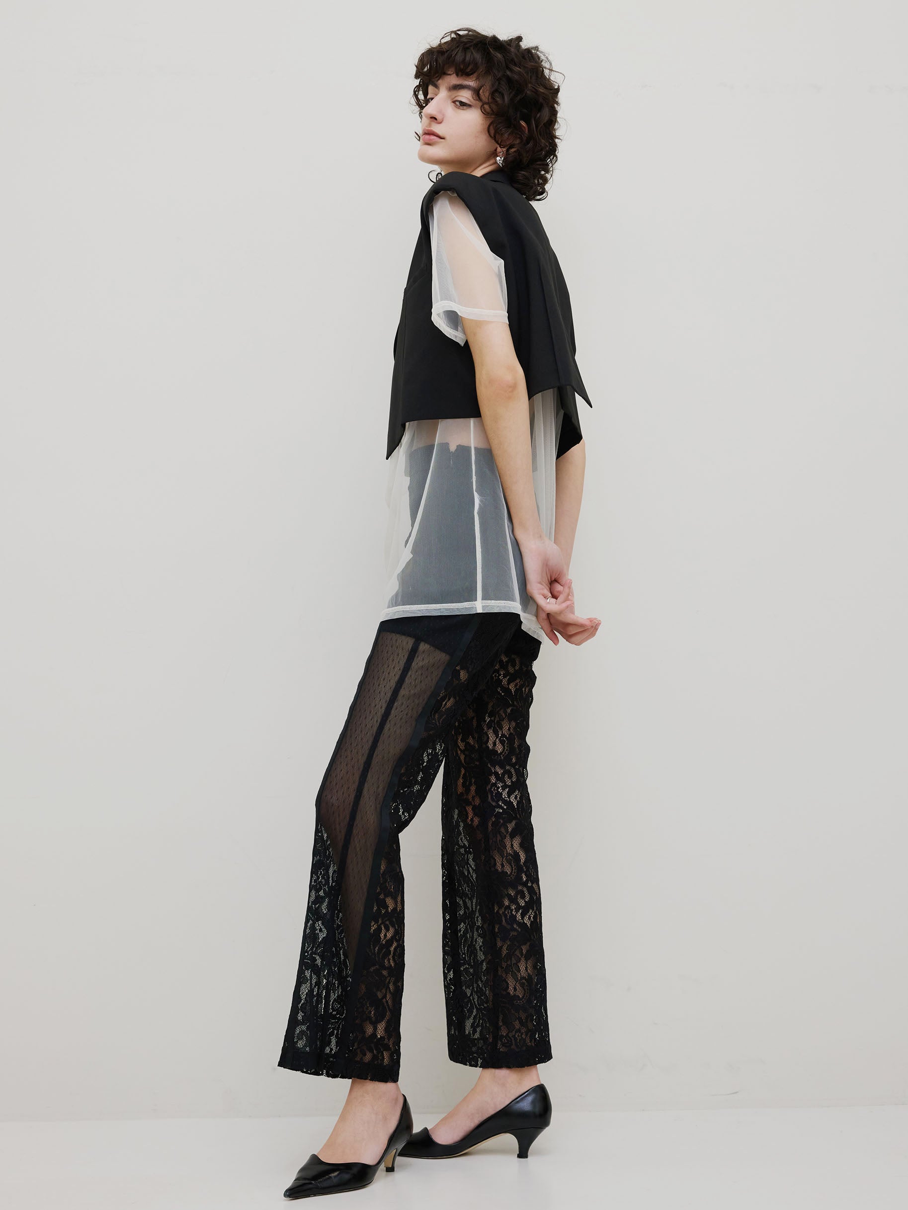 MEDI LINGERIE LIKE LACE PANTS
