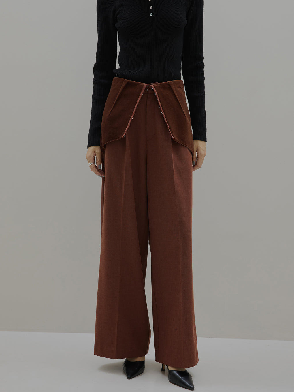 2WAY HOOK ARRANGE SALOPETTE PANTS