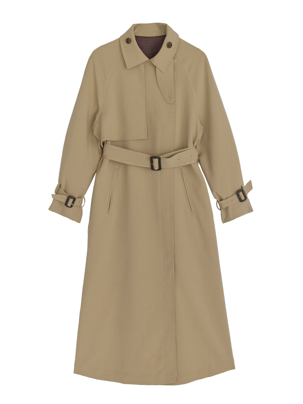 REVERSIBLE PARIS LETTER TRENCH COAT
