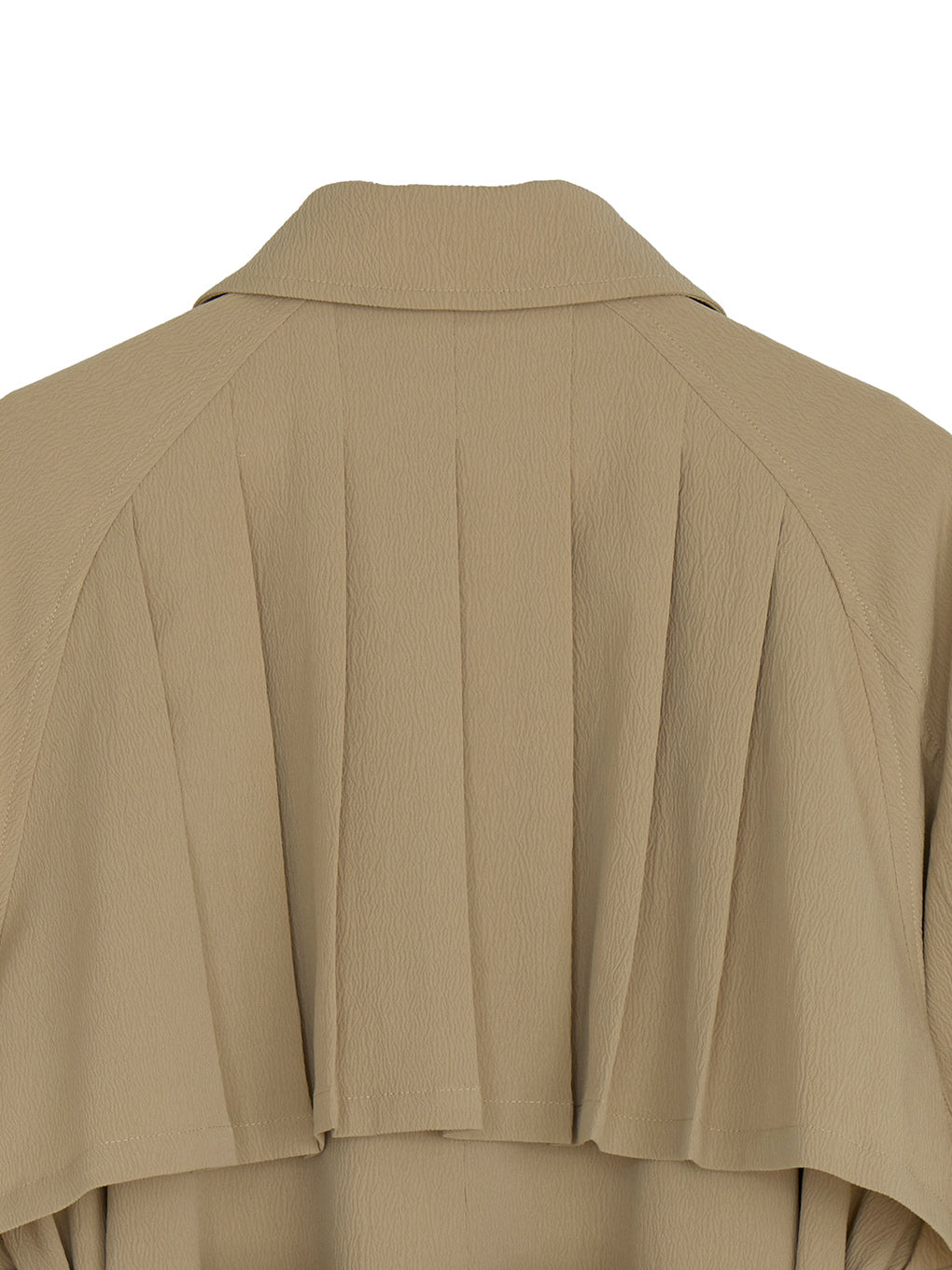 REVERSIBLE PARIS LETTER TRENCH COAT