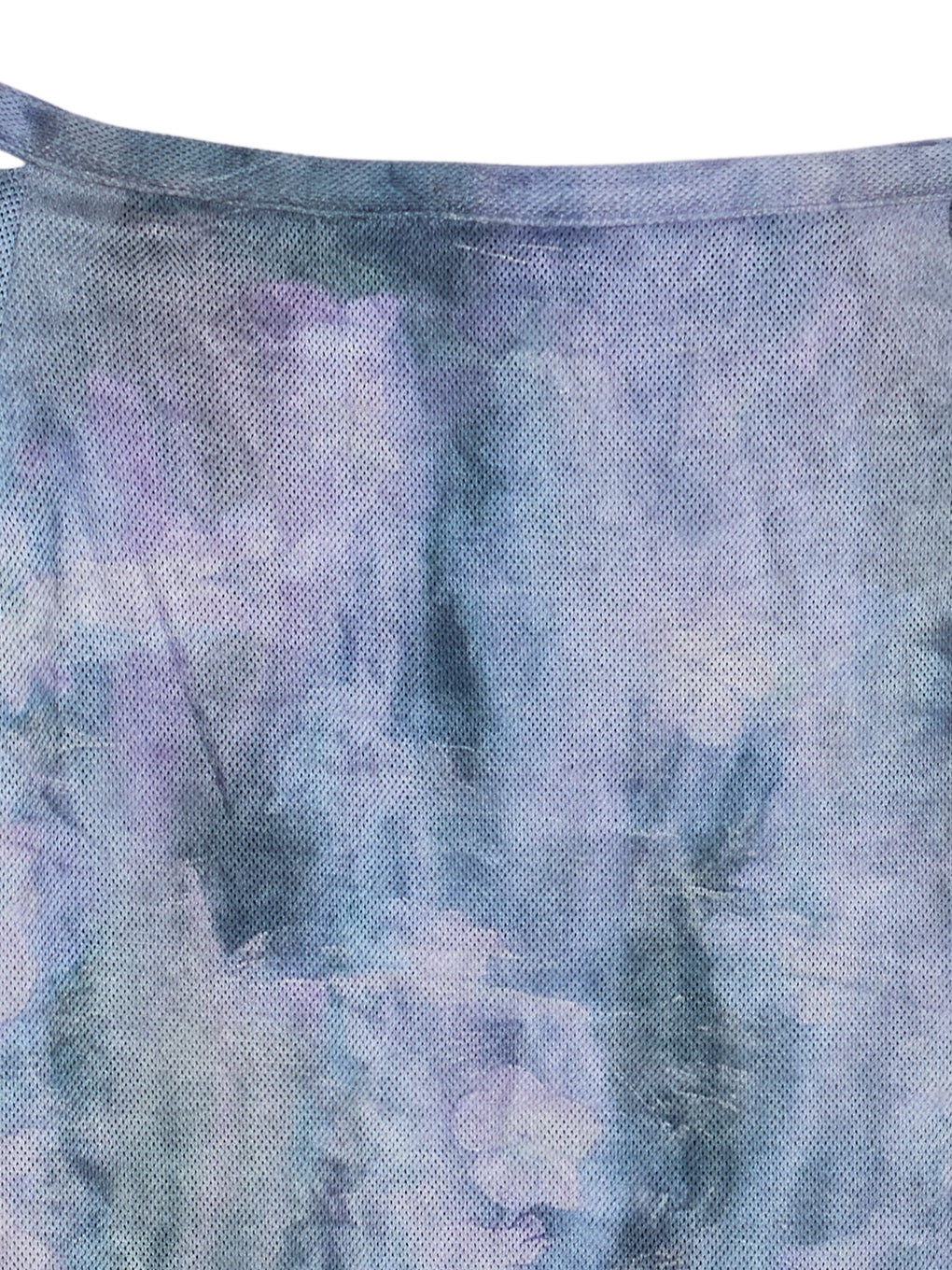 UND LANDSCAPE PRINT WAIST SLIT SKIRT