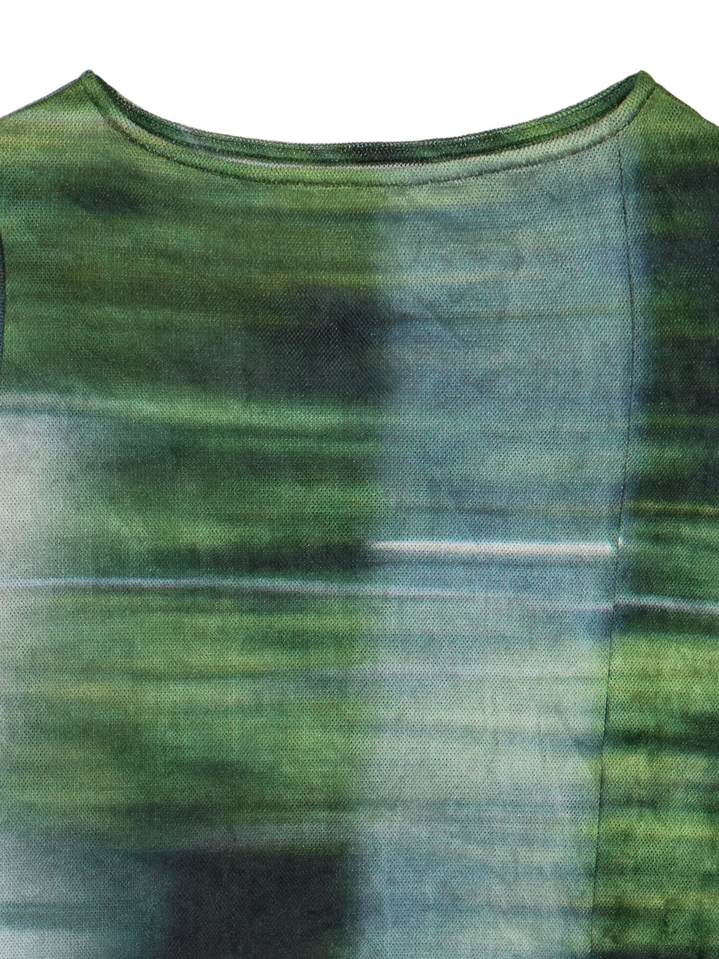 UND LANDSCAPE PRINT LONG TOP