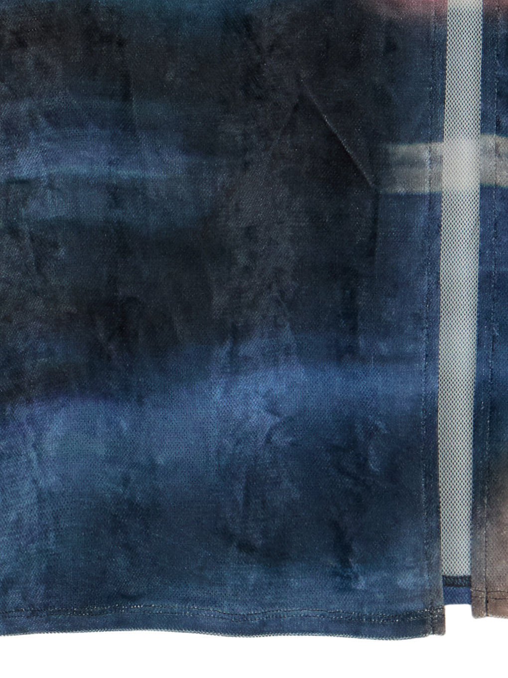 UND LANDSCAPE PRINT LONG TOP