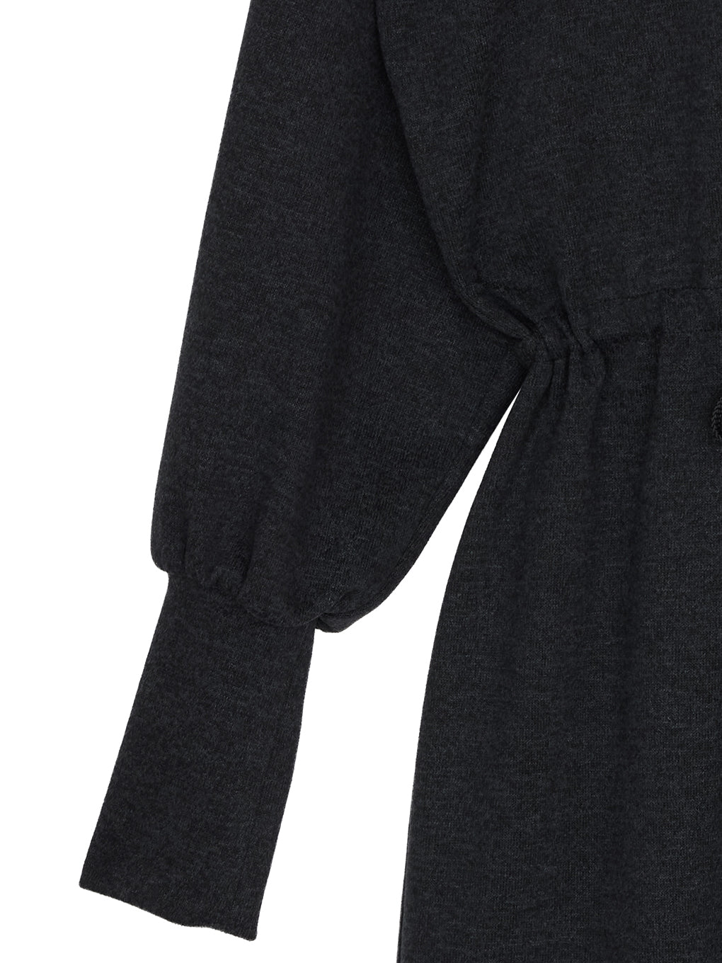 RELAX DRAWSTRING SWEAT DRESS