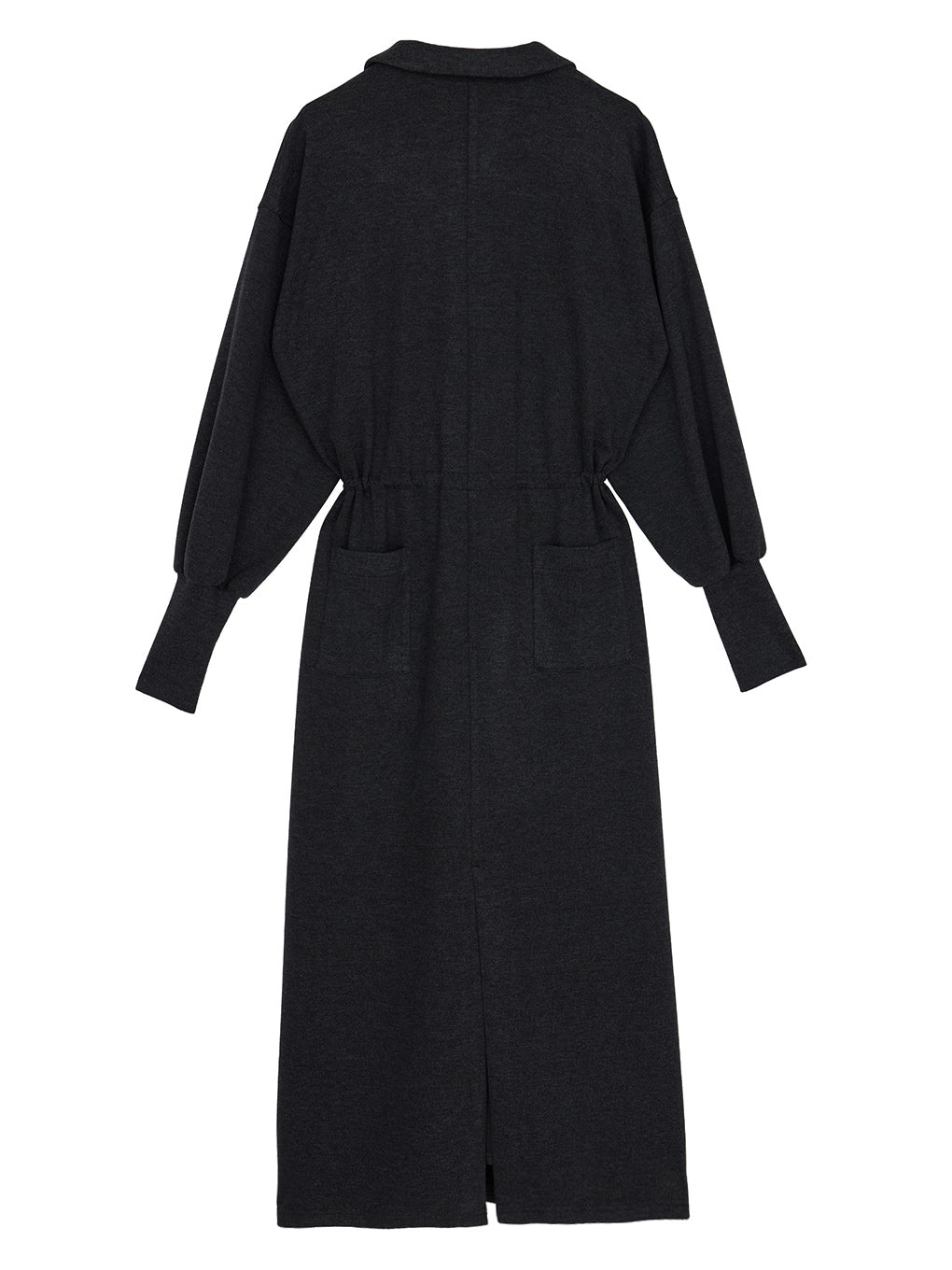 RELAX DRAWSTRING SWEAT DRESS