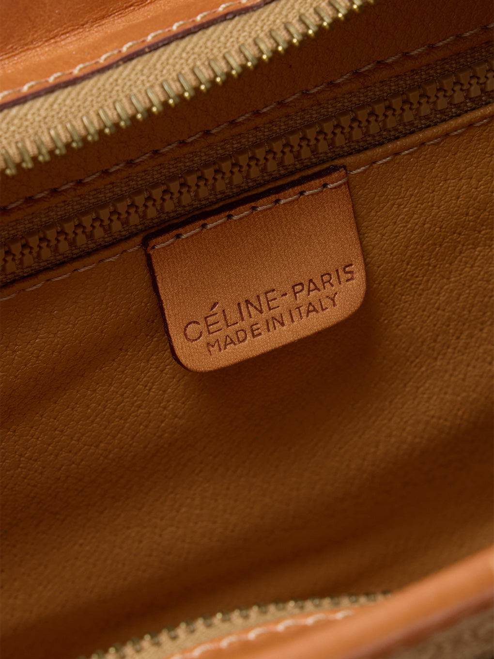 CELINE マカダム柄ショルダーバッグ