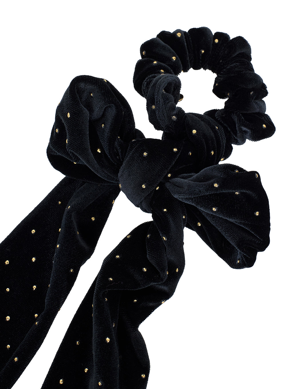 TRESSE BRIGITTE dot ribbon chouchou