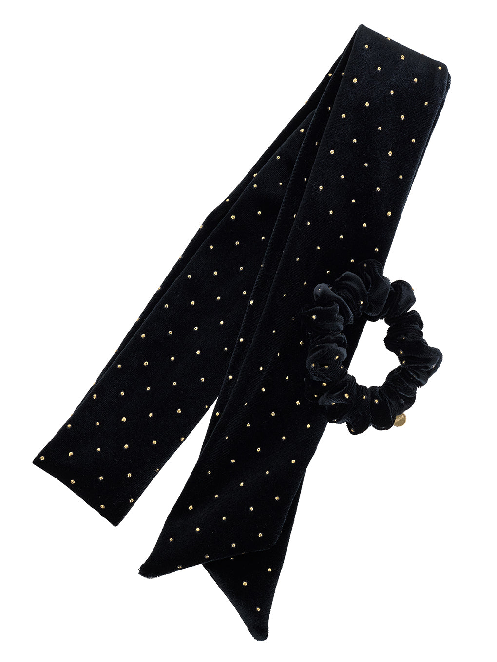 TRESSE BRIGITTE dot ribbon chouchou