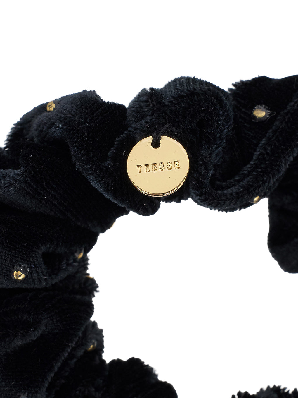 TRESSE BRIGITTE dot ribbon chouchou