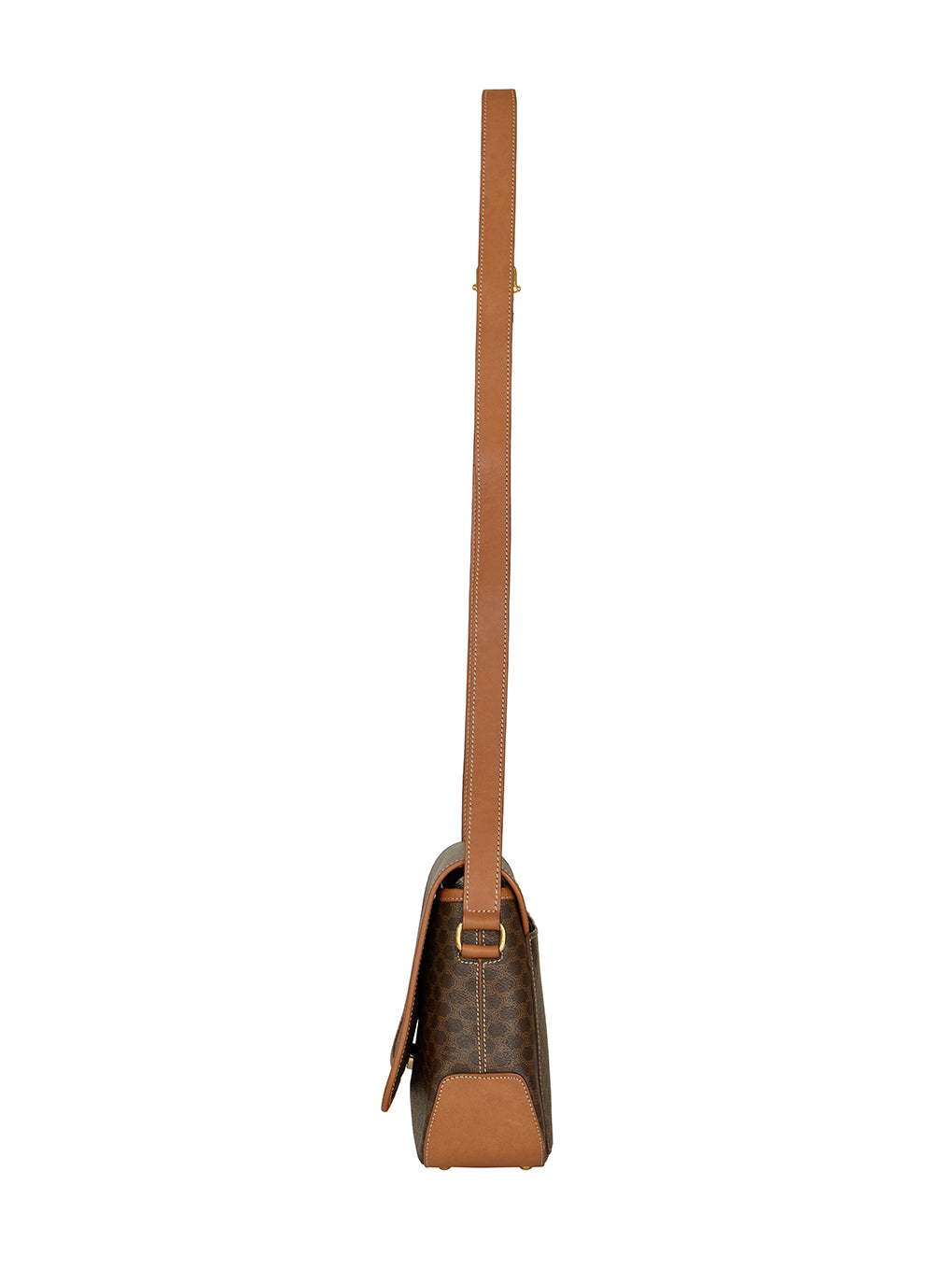 CELINE マカダム柄ショルダーバッグ