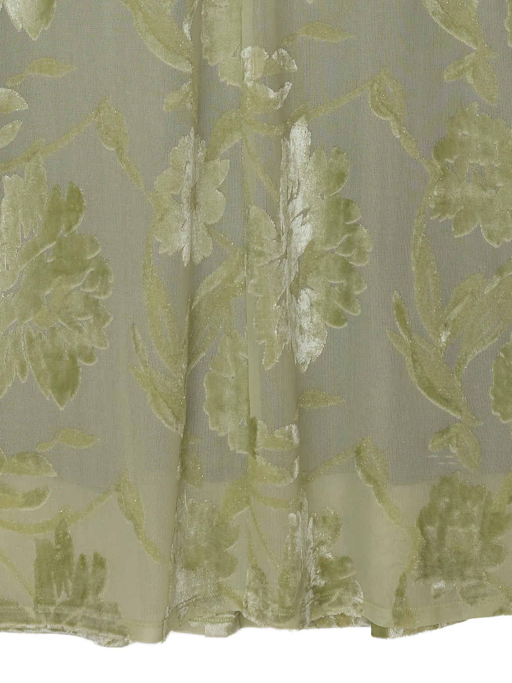 SHEER JACQUARD A LINE DRESS