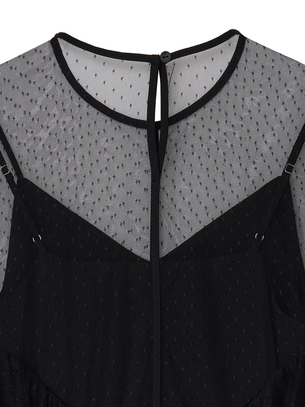 TULLE FRILL TOP SET DRESS