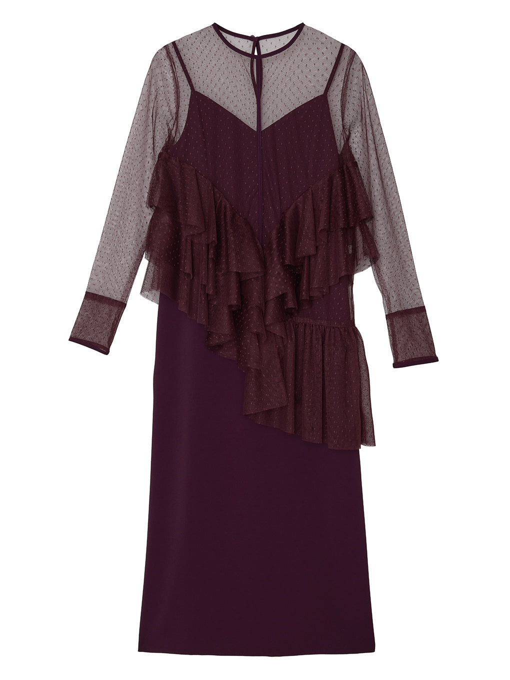 TULLE FRILL TOP SET DRESS