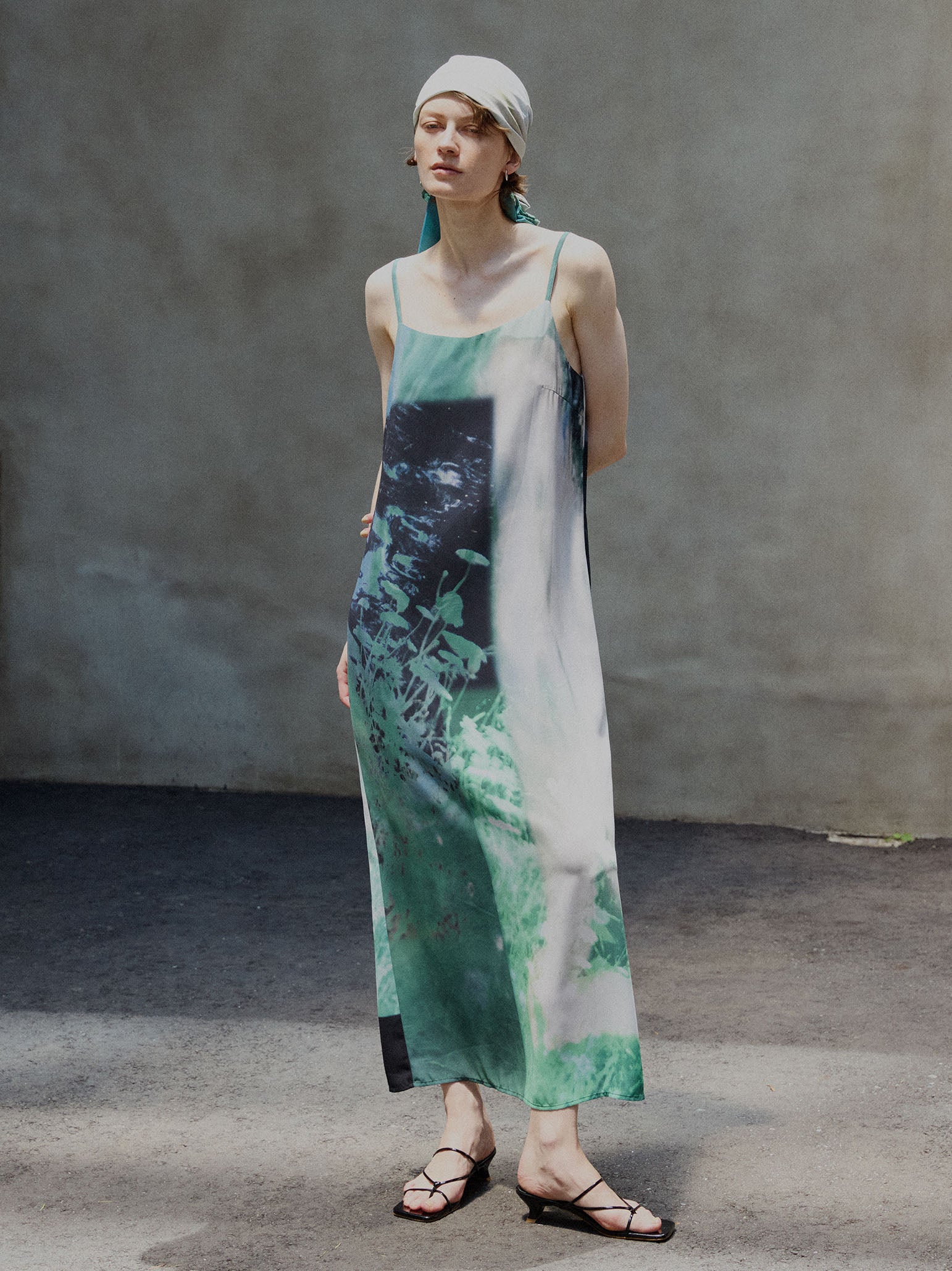 Silvia Conde Oliván×Ameri SHEER DRESS