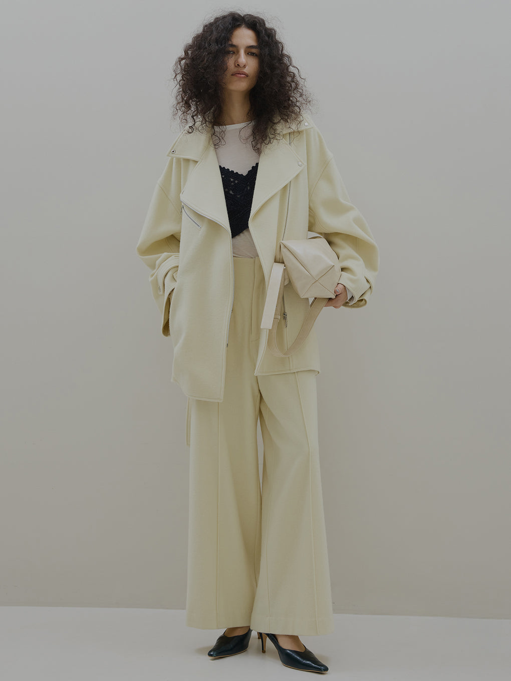 WOOL RIDERS COAT